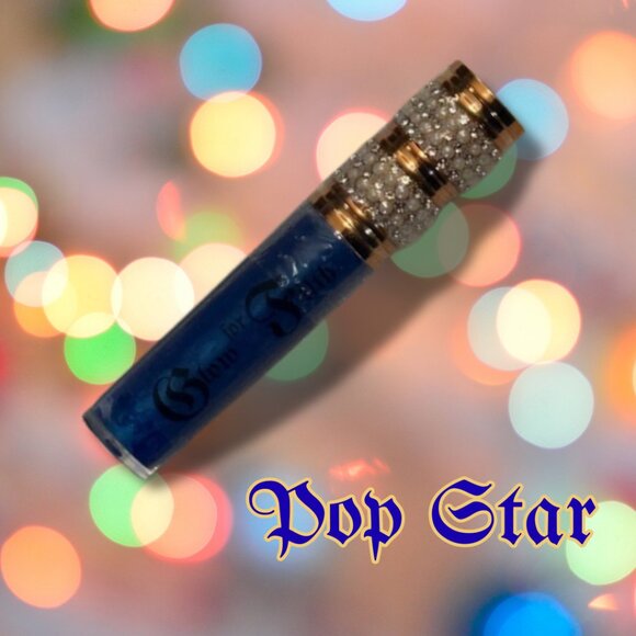 Pop Star Blue – Glow for Filth Lip Gloss (Small Indie Brand) - NEW/SEALED - Picture 5 of 7